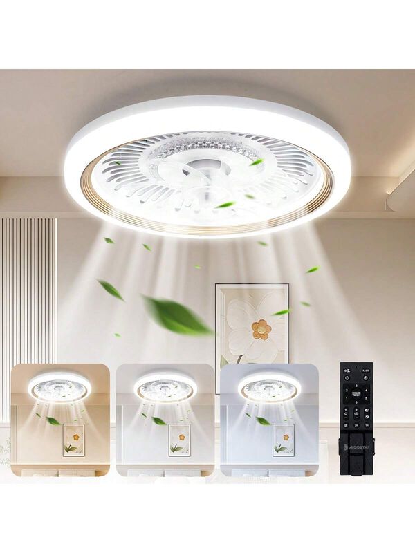 Ventilador De Techo Con Control Remoto L&aacute;mpara ... image number null