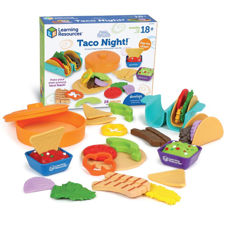 Play Food Learning Resources New Sprouts Taco N... image number null