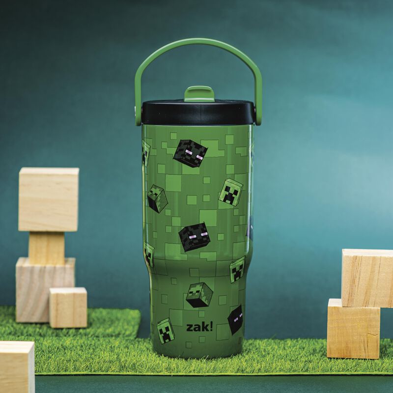 Vaso T&eacute;rmico Zak Designs 591 ml Minecraft Con P... image number null