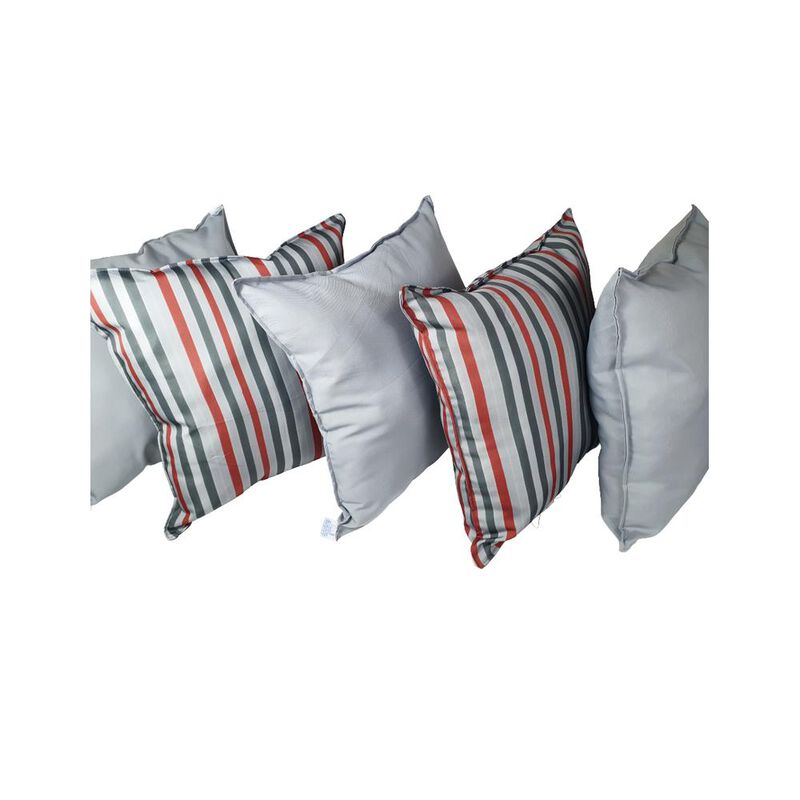 Set 6 Cojines Decorativos 3 Decorados 3 Lisos G... image number null