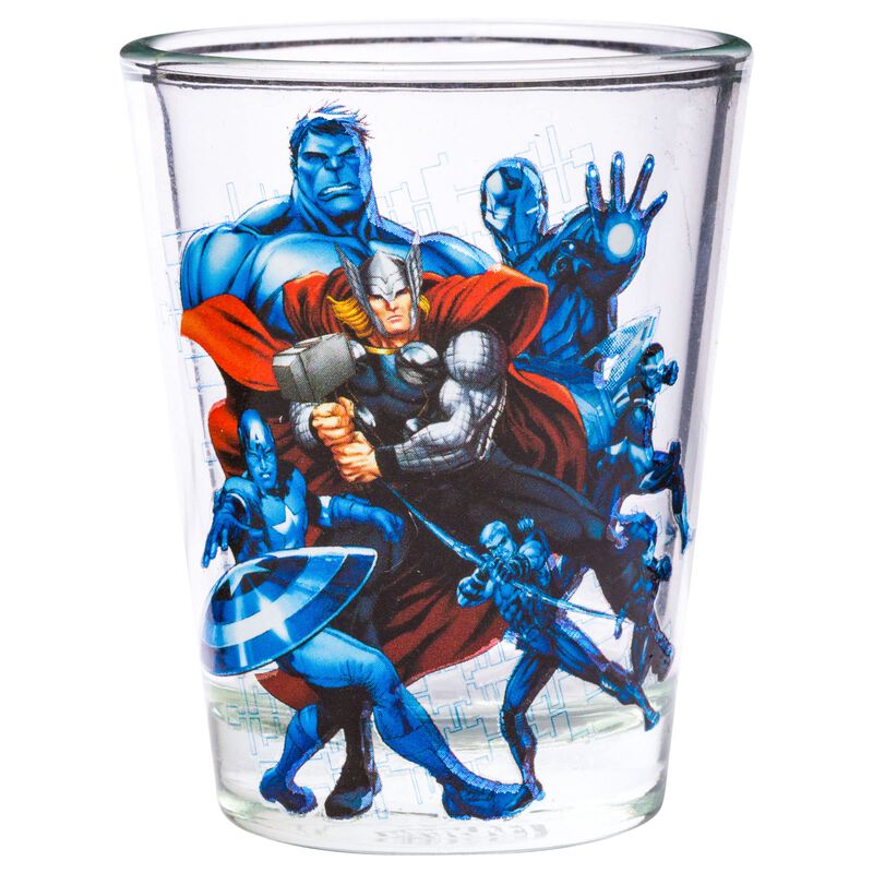 Minigafas Silver Buffalo Marvel Avengers, Paque... image number null