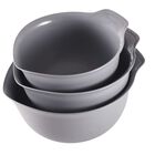 Juego De 3 Tazones De Pl&aacute;stico Para Mezclar Kitchenaid, Universales, Anidados