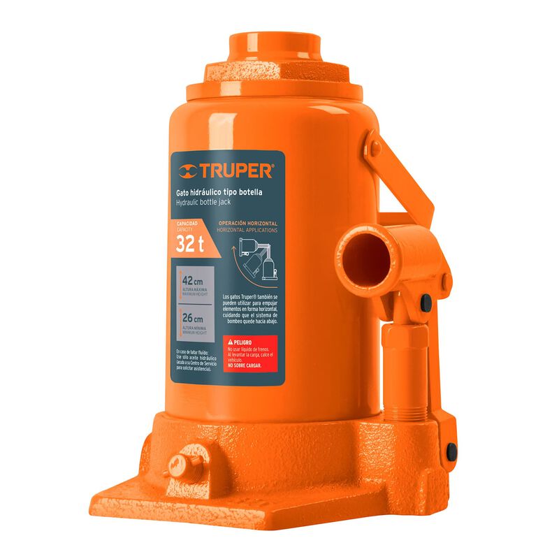 Gato Hidr&aacute;ulico de Botella de 32 Ton Truper image number null