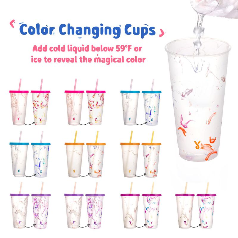 Vaso Meoky 710 ml Con Cambio De Color - Pack De... image number null