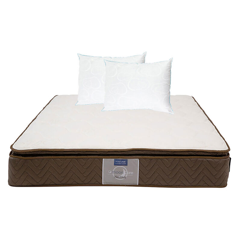 Colch&oacute;n Matrimonial Restonic Nautilus  + 2 Almo... image number null