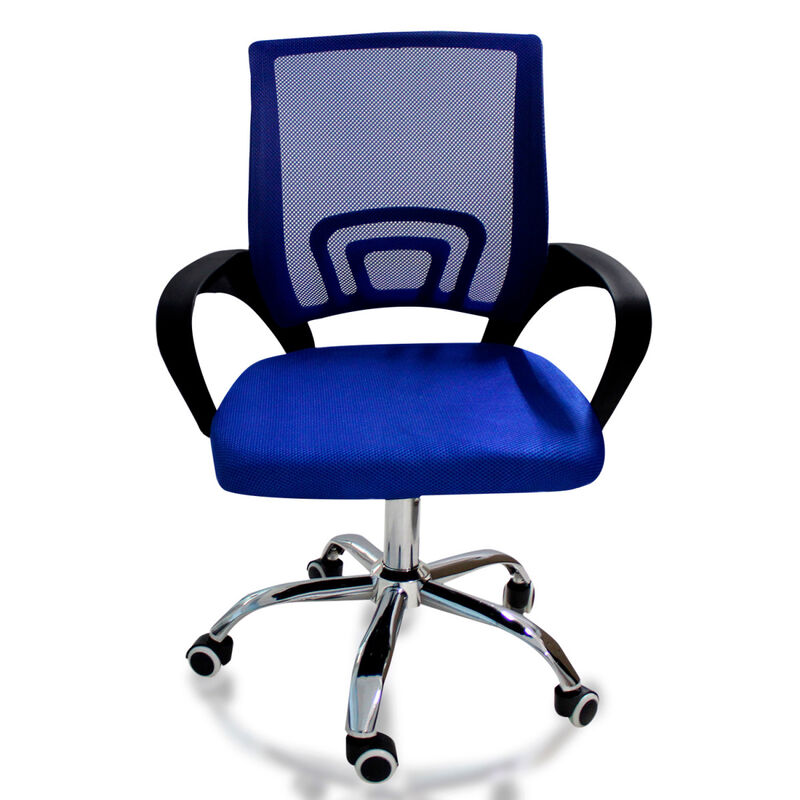 Silla de Escritorio Azul image number null