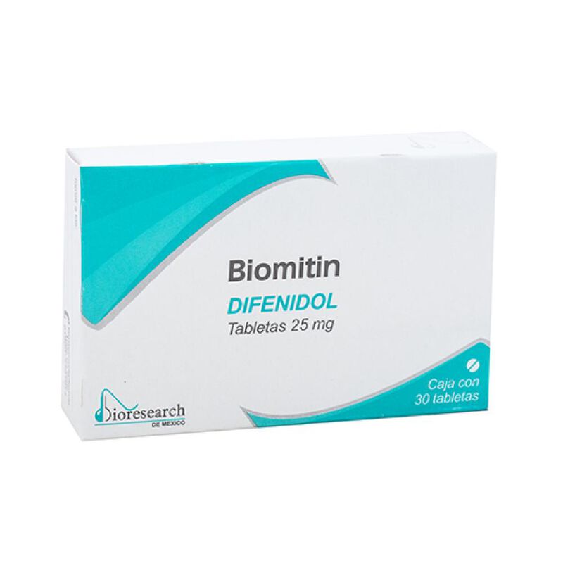 Difenidol 25 Mg 30 Tableta(s) image number null