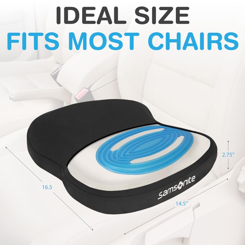 Coj&iacute;n De Asiento Samsonite 39 &times; 43 &times; 7 cm Gel R... image number null