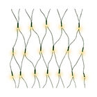 Red De Luces Led Navide&ntilde;a 320 Led Luz Amarilla  3mts Destello