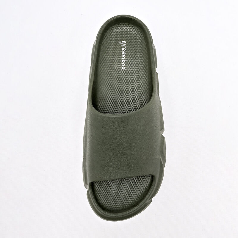 Elega Sandalia Impermeable Para Hombre Olivo Co... image number null