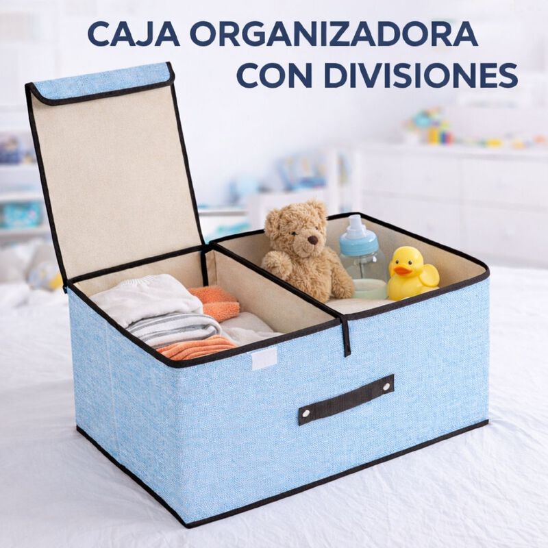 Caja Organizadora Plegable Con Divisiones Tapas... image number null