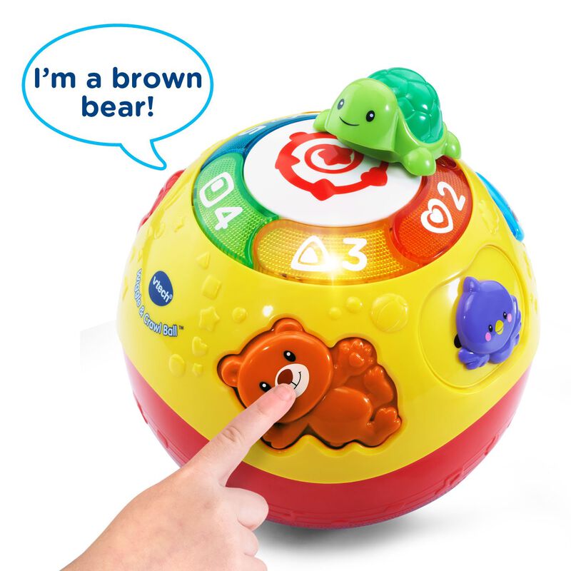 Pelota Interactiva Vtech Wiggle And Crawl Con M... image number null