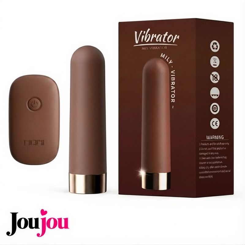 Vibrador Bala  Chocolate Joujou  - Usb Con Cont... image number null