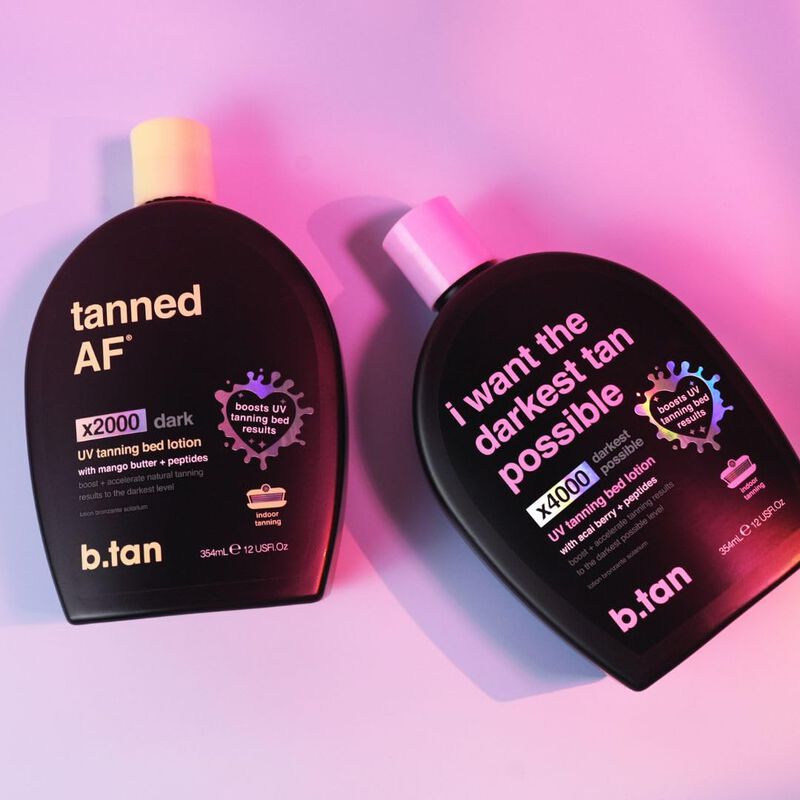 Loci&oacute;n Bronceadora B.tan Uv I Want The Darkest ... image number null