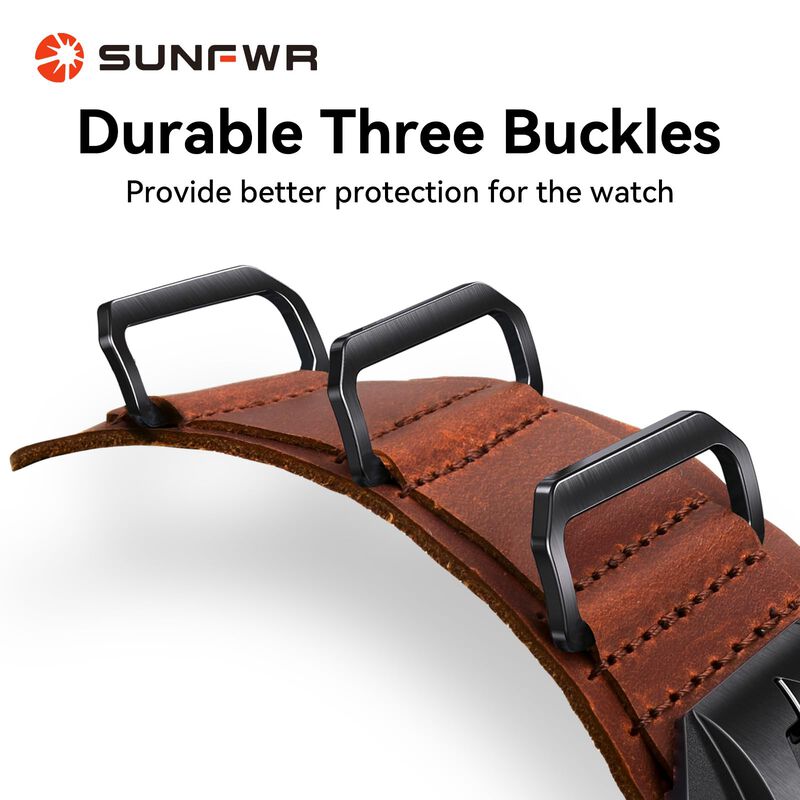 Correa De Cuero SUNFWR para Apple Watch 42/44/4... image number null