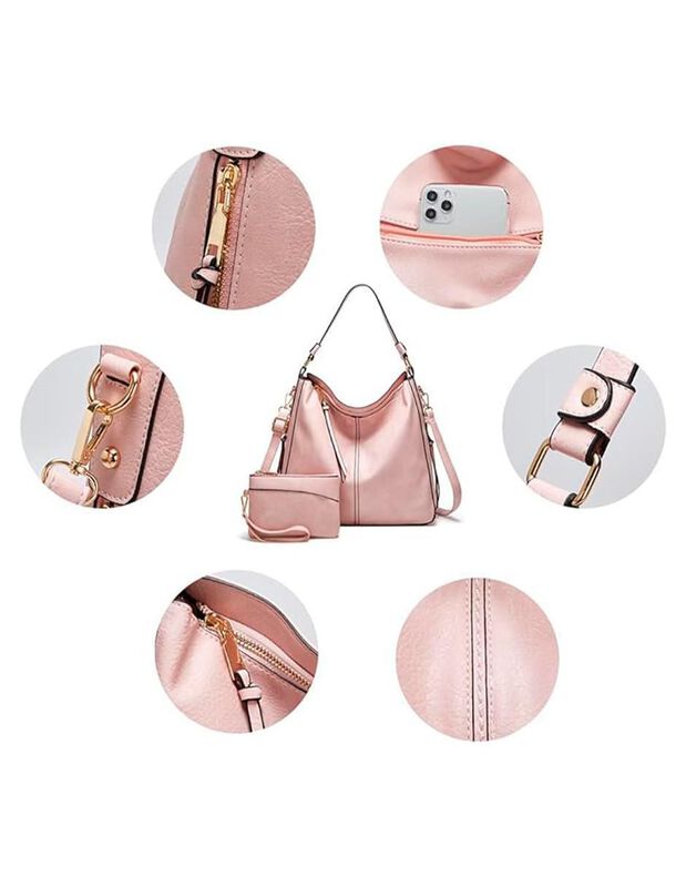 Bolsa Tote Pink Brule Allfashion Para Mujer image number null