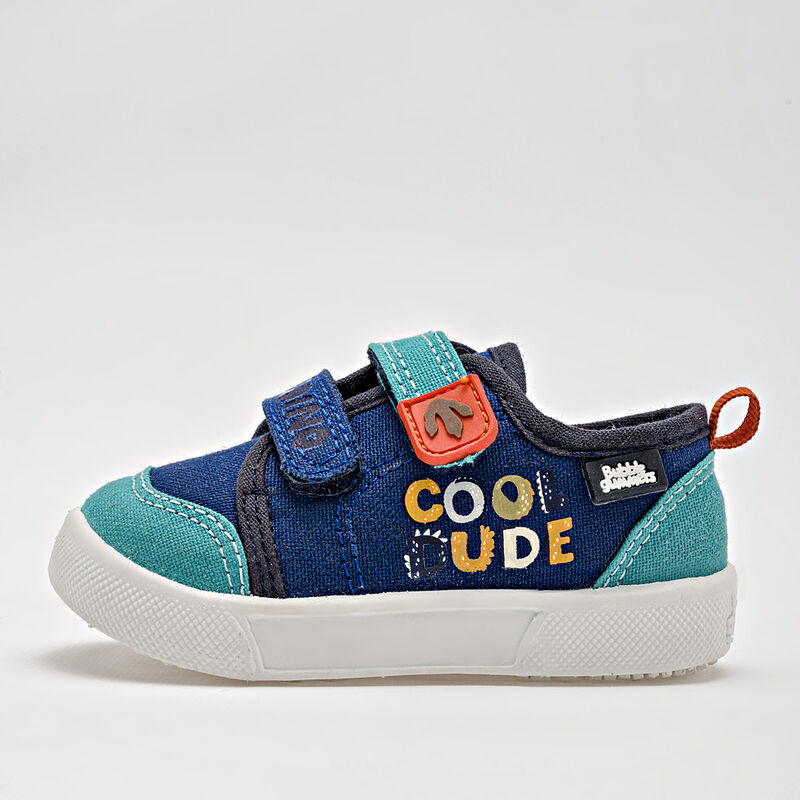 Bubble Gummers Tenis para beb&eacute; ni&ntilde;o marino azul image number null