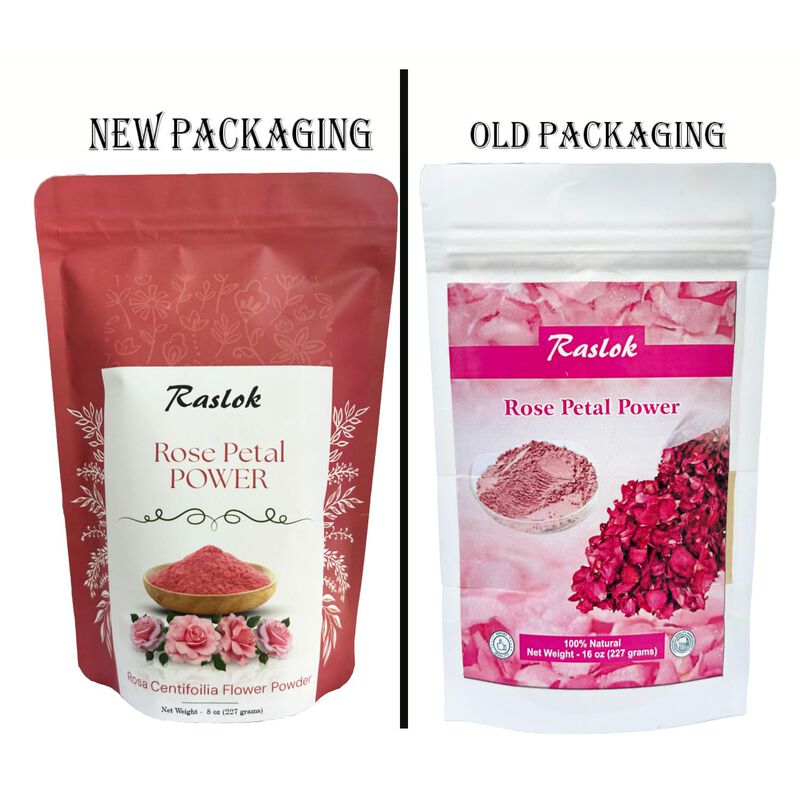 Polvo de P&eacute;talos de Rosa Raslok 8 oz para Cuida... image number null