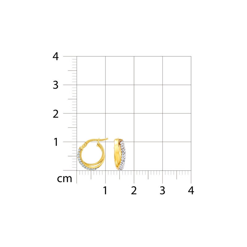 Arracadas 2begold Amarillo (925+1/10 14k) Con Z... image number null