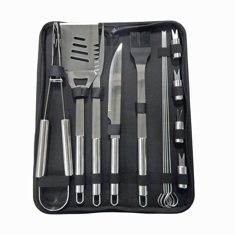 Juego de Utensilios de Asador de Acero Inox mod... image number null