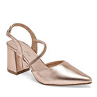 Dayana Foncy Zapatillas de fiesta para mujer dorado rosa