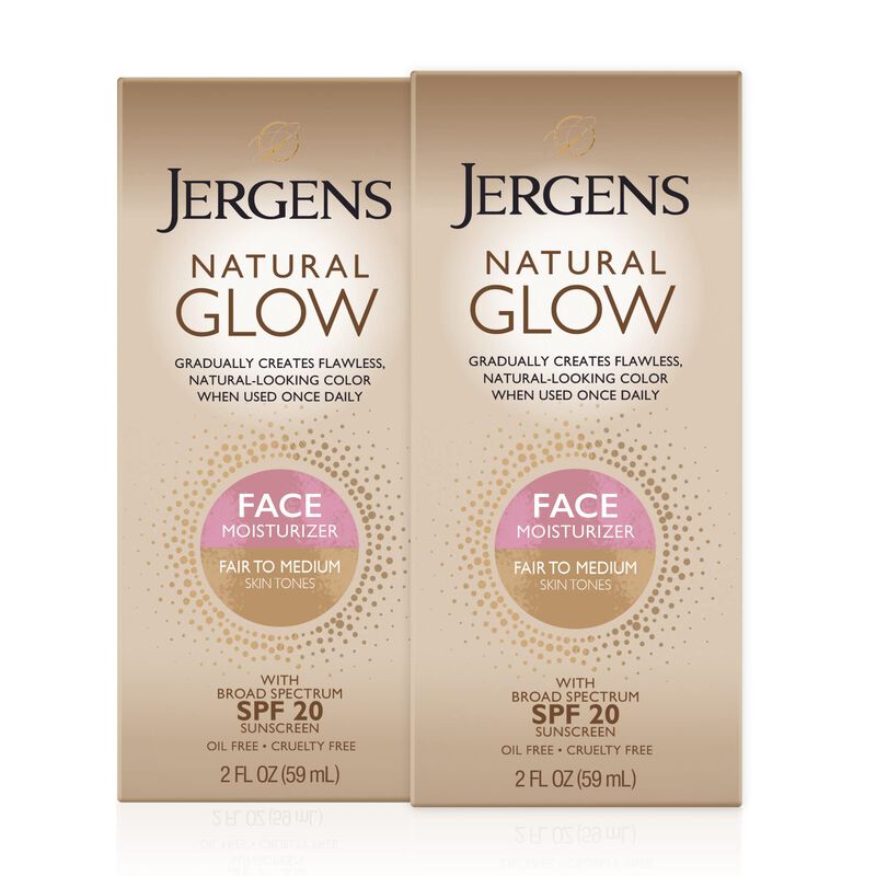 Loci&oacute;n Autobronceadora Jergens Natural Glow Fac... image number null