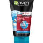 Limpiador Garnier Pure Active 3 En 1, Carb&oacute;n Vegetal, 150 Ml