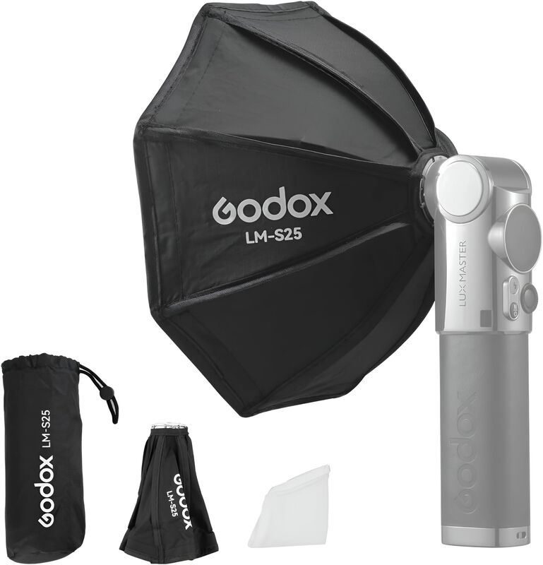 Softbox Godox Lm-s25 Octa Para Godox Lux Master... image number null