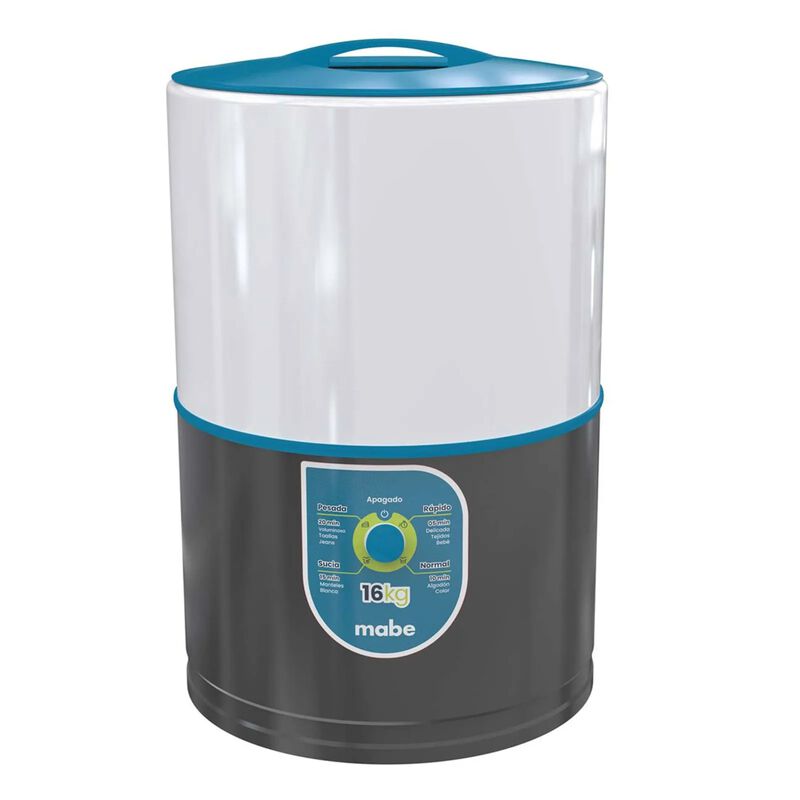 Lavadora Redonda Mabe Lrm16a 16 Kilos Azul Ort image number null