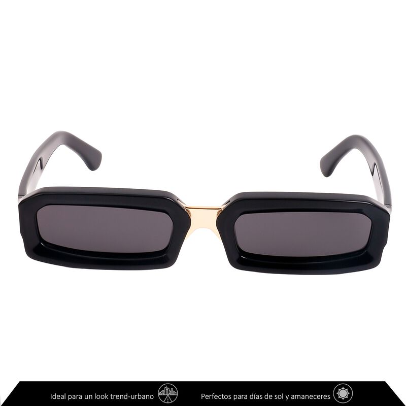 Lentes De Sol Xolek 105 Moda Met&aacute;lico Retro Uv ... image number null