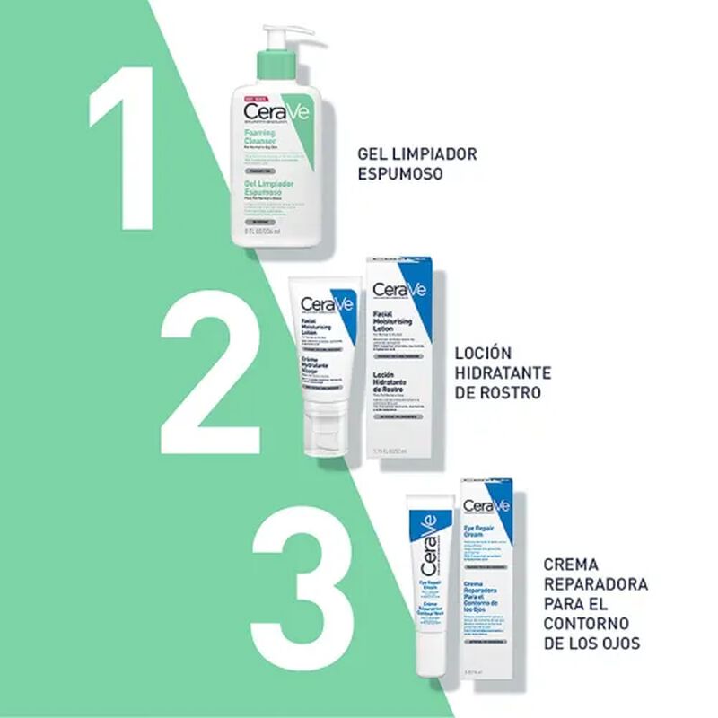 CERAVE GEL LIMPIADOR ESPUMOSO 8 OZ image number null