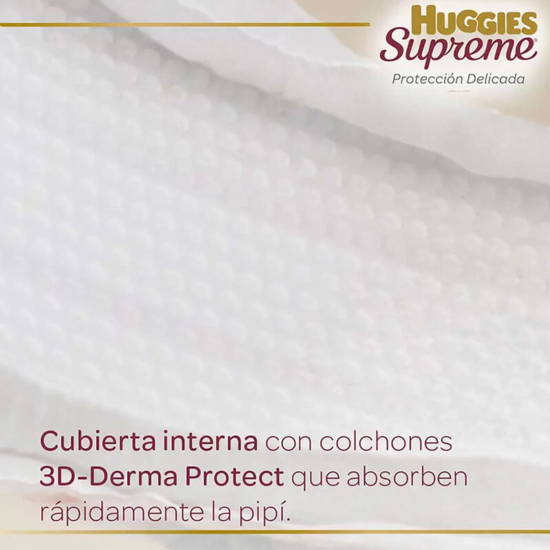 Pa&ntilde;ales Huggies Supreme Etapa 3 Unisex 120pz image number null