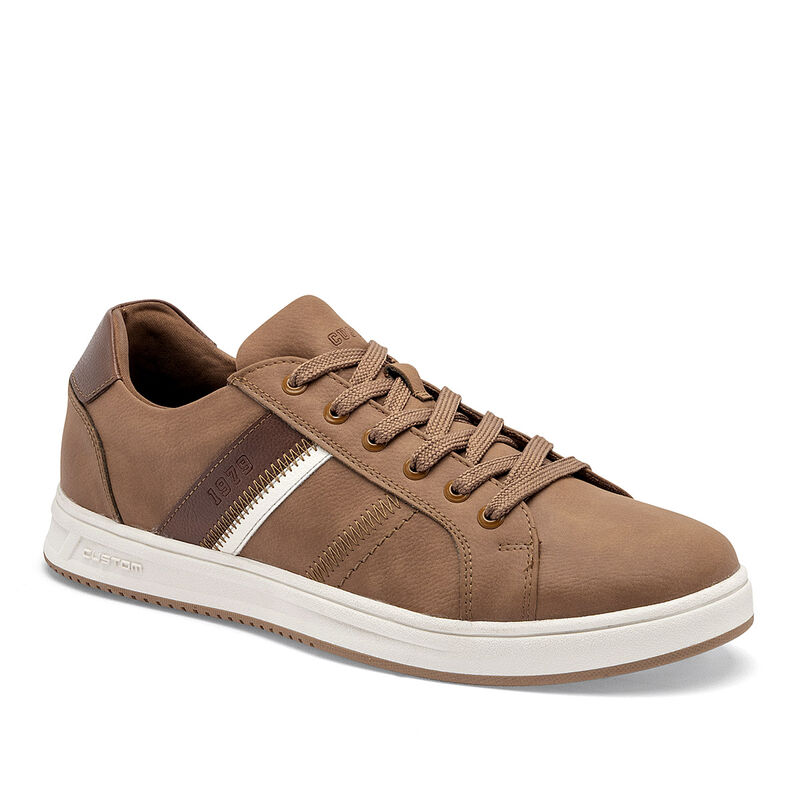 Negro Total Tenis urbano para hombre. Camel image number null