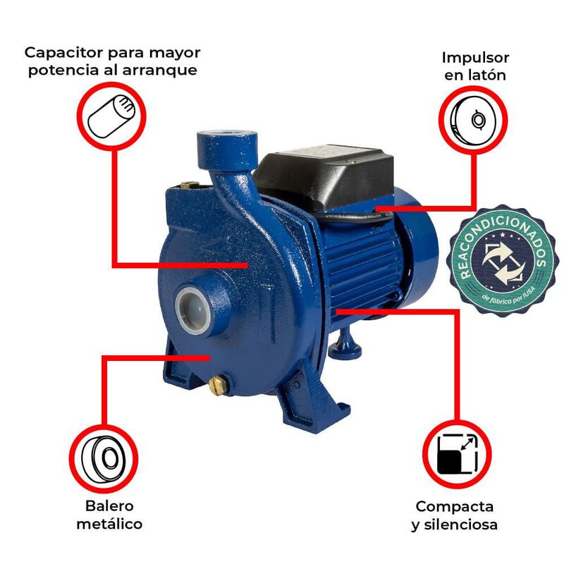 Reacondicionado Bomba Centr&iacute;fuga Primo, IUSA, 1... image number null