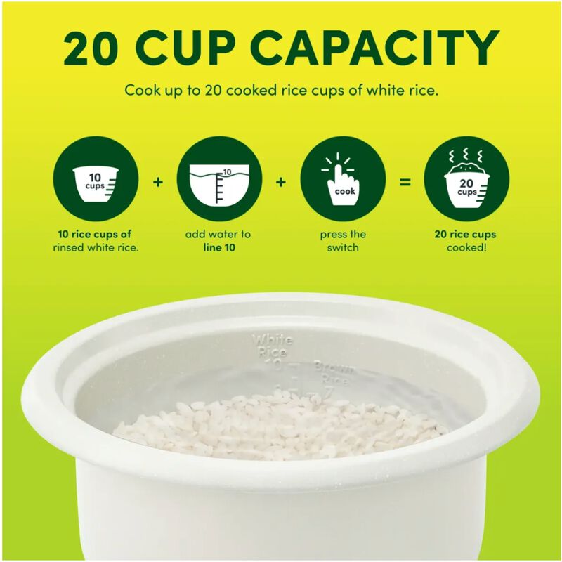 Arrocera El&eacute;ctrica Aroma 20 Tazas Vaporera Y An... image number null