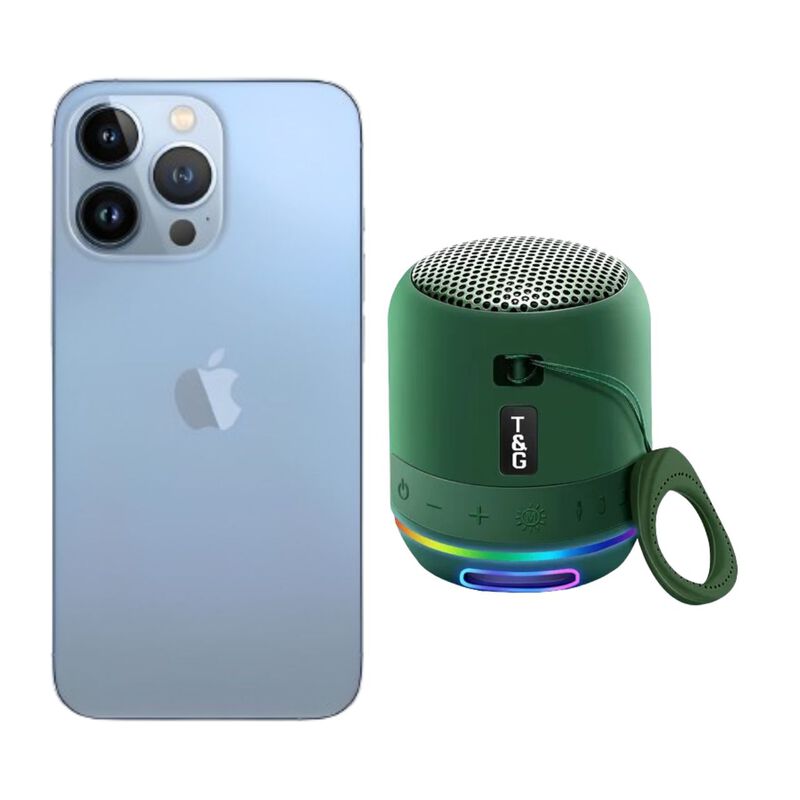 iPhone 13 Pro 128GB Azul Reacondicionado + Mini... image number null