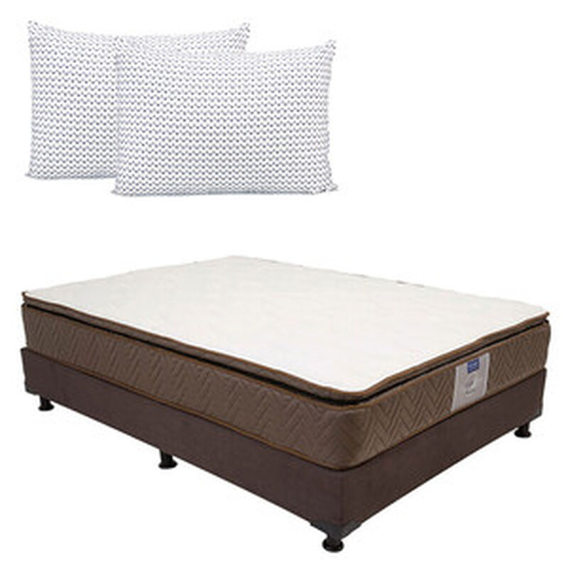 Colchón Queen Size Restonic Nautilus+Almohada D... image number null