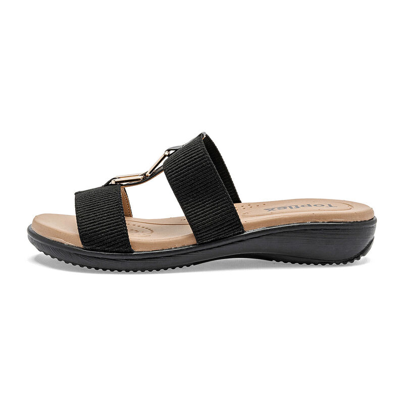 Topflex Sandalia Negro Para Mujer 147649ce image number null