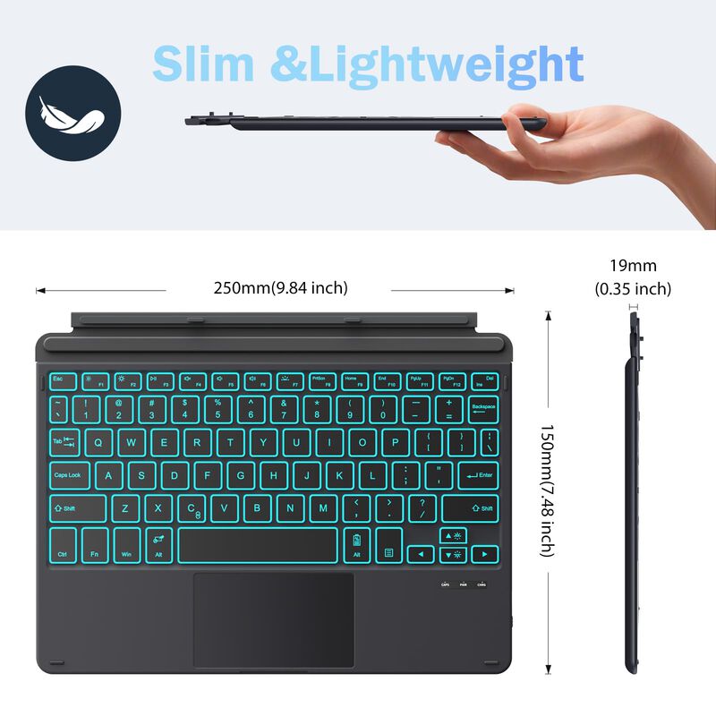 Teclado Type Cover Moko Para Surface Go 4/3/2/2... image number null