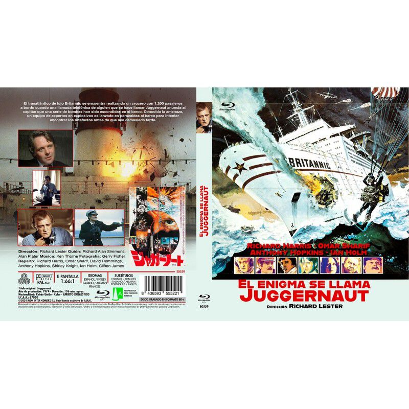 El Enigma Se Llama Juggernaut [blu-ray R] (1974... image number null
