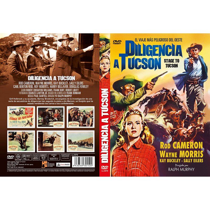Diligencia A Tucson [dvd] (1950) Stage To Tucso... image number null