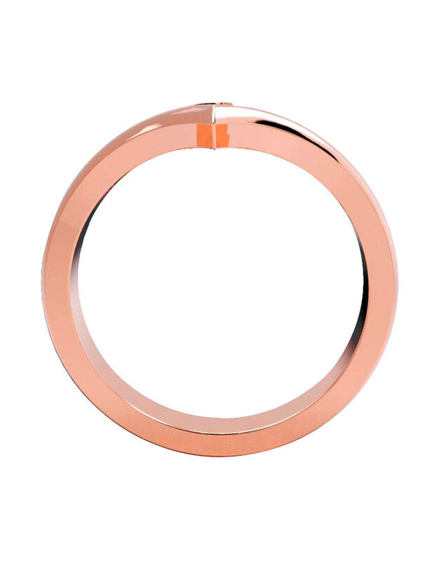 Anillo de Compromiso en Oro Rosa 10K con Circon... image number null