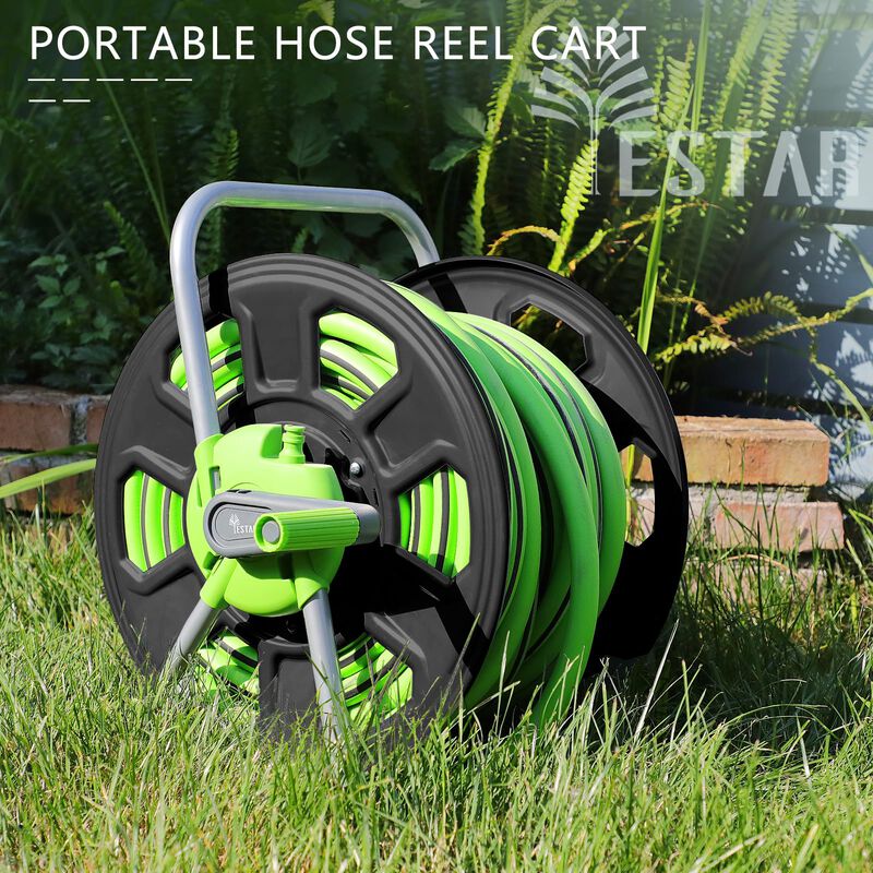 Carrete de manguera Yestar 30 m 5/8" carro port... image number null