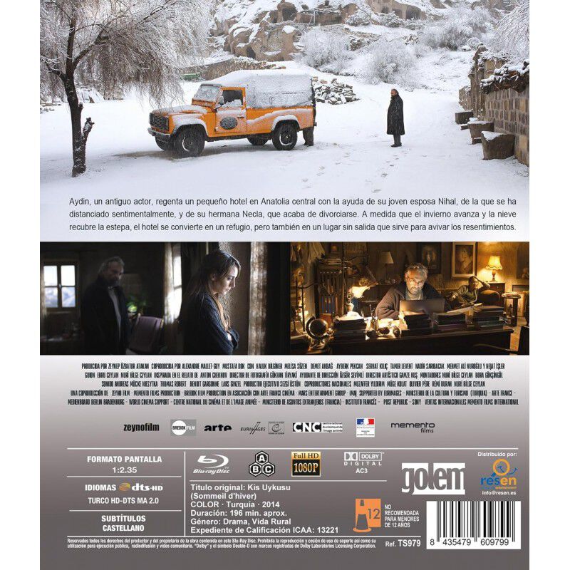 Sue&ntilde;o De Invierno (winter Sleep) [blu-ray] (201... image number null