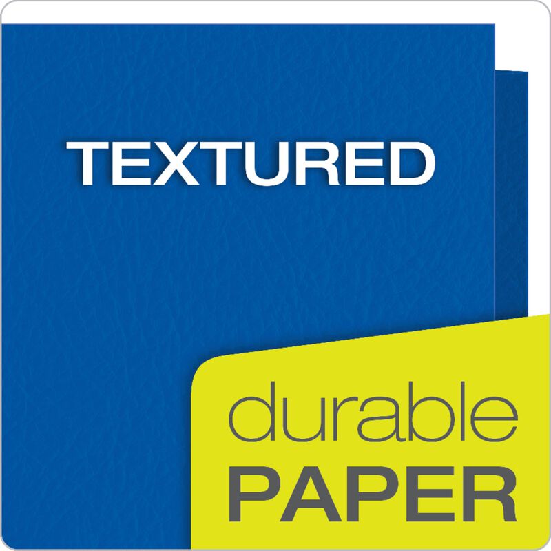 Carpeta Oxford De Papel Texturizado Con Doble B... image number null