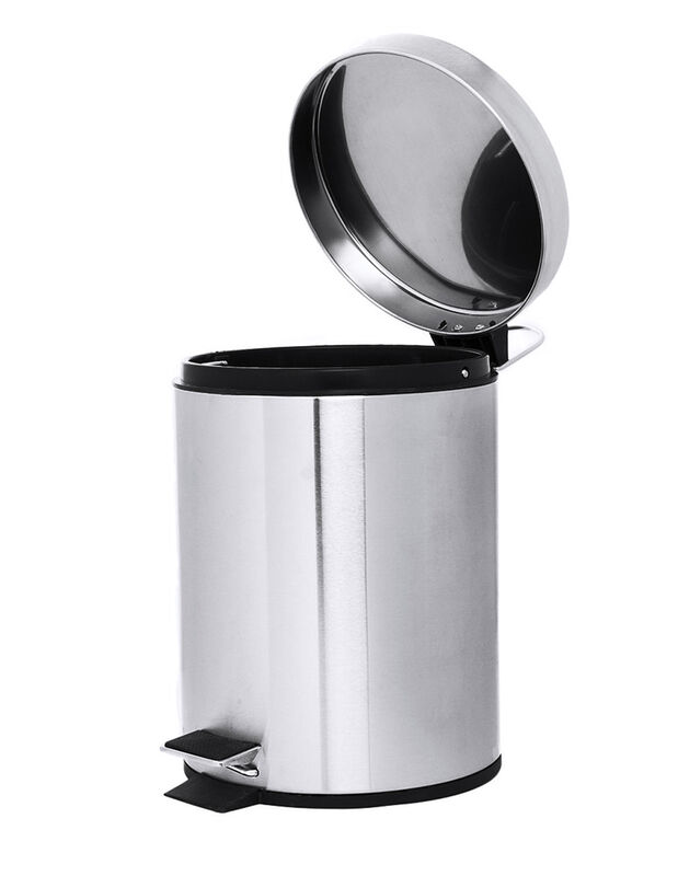 Cesto de Basura Metálico de 8 Litros con Pedal image number null