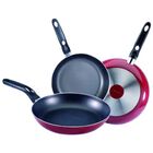 Juego De 3 Sartenes Vasconia Ekco 3packrojovas 20/24/30cm Rojo Ort