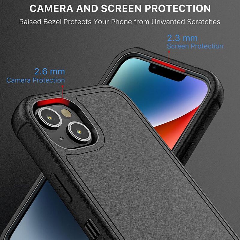 Funda MYBAT Maverick clip para iPhone 14 - Negr... image number null