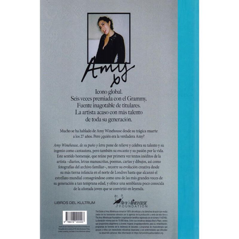 Amy Winehouse. De su pu&ntilde;o y letra image number null