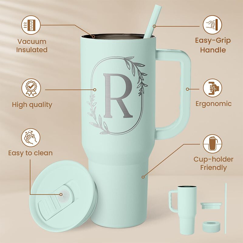 Vaso T&eacute;rmico Sandjest 1200 ml Con Asa Y Monogra... image number null